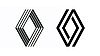 50 Jahre Vasarely-Rhombus: Renault Logo von Künstlerhand
